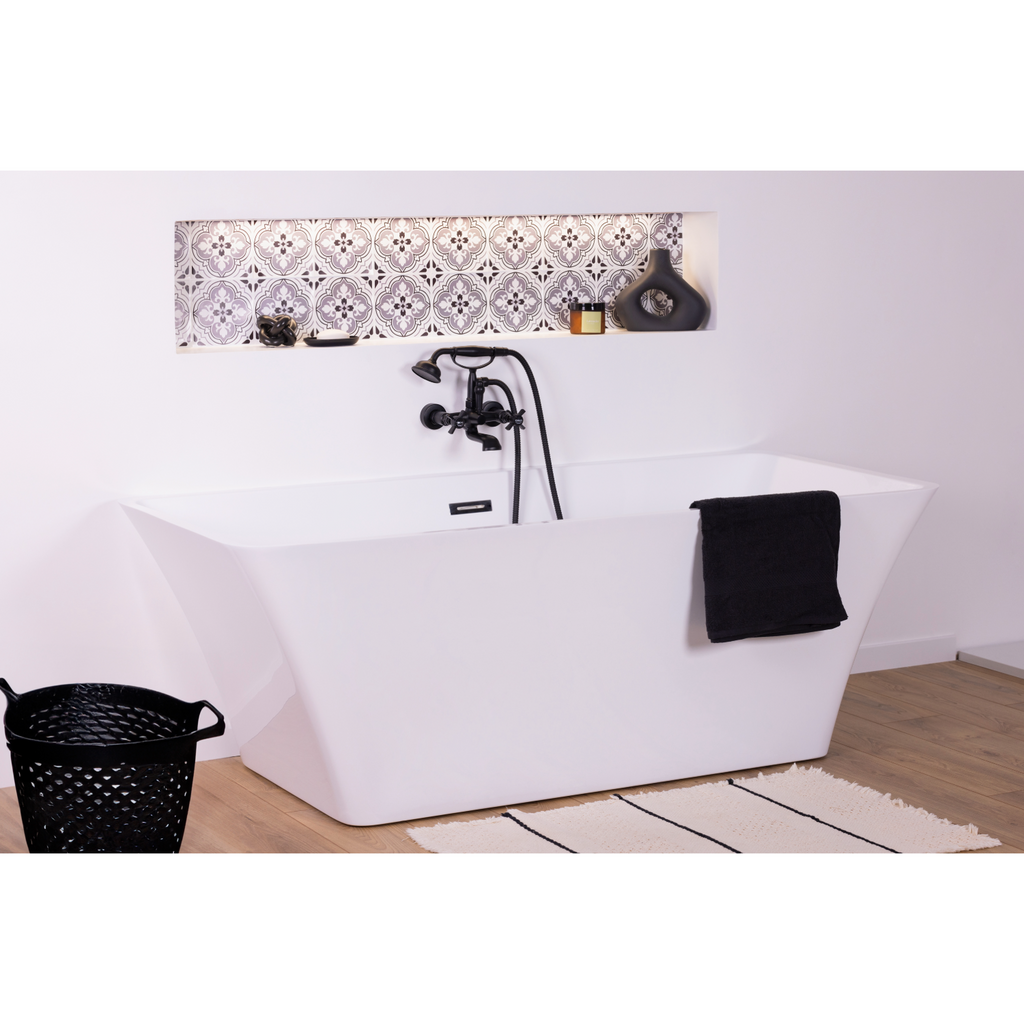 Mezclador para baño-ducha RETRO negro