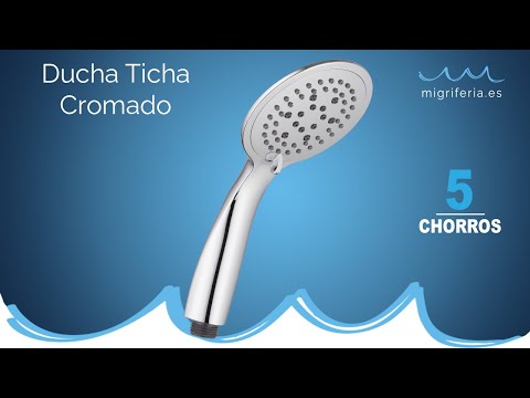 Alcachofa de ducha 5 chorros TICHA