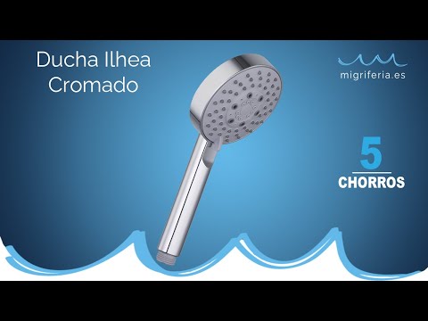 Alcachofa de ducha 5 chorros ILHEA cromado