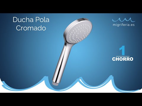 Conjunto de ducha POLA con barra cromado